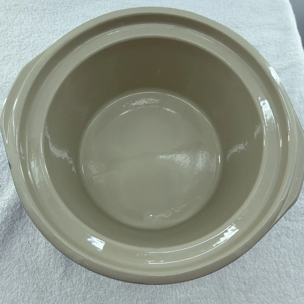 Vtg 90's 5qt Rival Crock Pot Insert & Lid 3355-180-250 Original Replacement Only